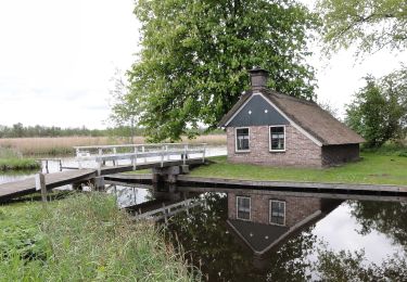Randonnée A pied Steenwijkerland - WNW WaterReijk - Vlodderbrug - rode route - Photo