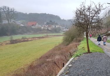 Tocht Stappen Anhée - 2018-12-29 Maredsous 29 km - Photo