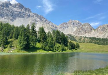 Tour Wandern Ceillac - Lac miroir et lac ste Anne - Photo