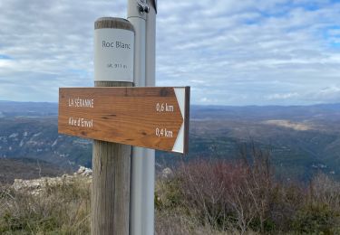 Tour Wandern Brissac - Roc blanc - Photo