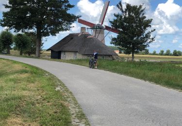 Randonnée Vélo électrique Sluis - st Anna ter muiden - Aardburg - Oostburg - Retranchement - Photo