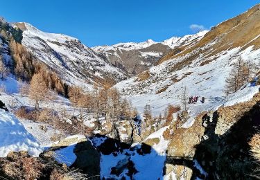 Tour Schneeschuhwandern Orcières - Saut du Laire - Cabane de Basset - Photo