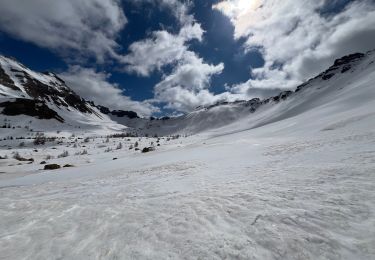 Randonnée Raquettes à neige Entraunes - Pointe du Génépi  - Photo