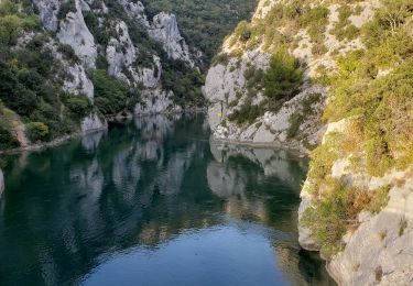 Randonnée Marche Quinson - Quinson, les basses gorges et la chapelle Ste Maxime - Photo