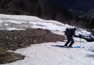 Trail Touring skiing Allemond - col PT 2459m près de la gde Lance d'Allemond - Photo