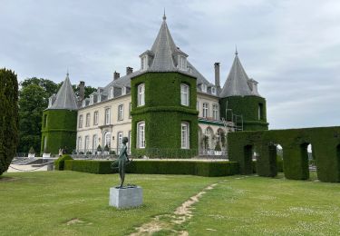 Percorso Marcia La Hulpe - Château de La Hulpe,sur les traces de Folon - Photo