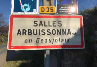 Randonnée Marche Salles-Arbuissonnas-en-Beaujolais - Salles-Arbuissonnas (11 km/D. 289 m) - Photo