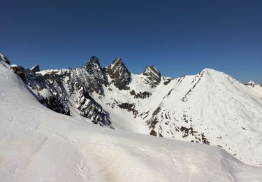 Trail Touring skiing Valloire - PT 2973 sur la crête d'argentière - Photo