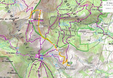 Tour Schneeschuhwandern Gap - Pic de Gleize D+ 610m acces par le col Bayard - Photo