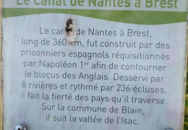 Tour Wandern Blain - a Blain le canal de Nantes a Brest - Photo