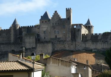 Randonnée A pied Carcassonne - Bord de l'Aude + Cité 01 - Photo