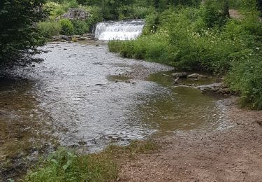 Randonnée Marche Le Frasnois - cascades du hérisson  - Photo