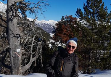 Trail Snowshoes Montgenèvre - balcon de montgenervre . mercredi - Photo