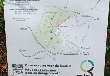 Tocht Elektrische fiets Watermaal-Bosvoorde - 2022.10.29.V - Photo