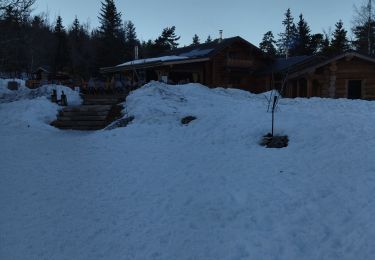 Trail Snowshoes Corrençon-en-Vercors - 38 cabane combe de fer et serre de play et goupette - Photo
