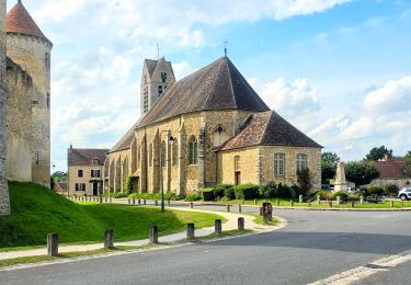 Trail Walking Blandy - Boucle 21 km Blandy - Bombom - St Mery - Champeaux - Photo