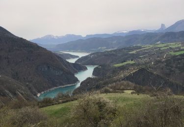 Tocht Stappen La Motte-Saint-Martin - Monteynard 12-04-2022 - Photo