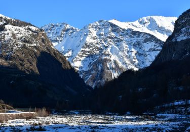 Tour Schneeschuhwandern Orcières - Orcières - Base de Loisirs - Rive gauche du Drac Noir - Photo
