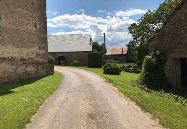 Tocht Paardrijden Fougerolles-Saint-Valbert - Vers fontaine des larrons 9kms - Photo