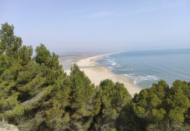 Randonnée Marche Leucate - Leucate: Falaises, Village et Chateau, Etang - Photo