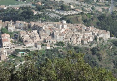 Trail Walking Tourrettes-sur-Loup - Circuit du Pie Martin et domaine des Courmettes - Photo