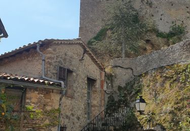 Percorso Marcia Roccabruna - CG06 château de Roquebrune - Photo