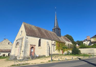 Excursión Senderismo Champagne-sur-Seine - Boucle Champagne/ Seine - Moret - St Mammes - Thomery - Photo