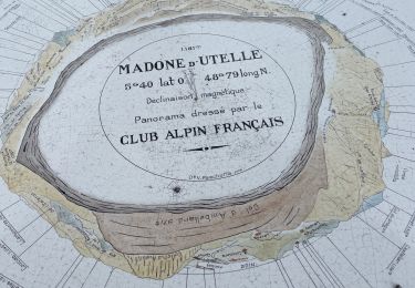Tour Wandern Utelle - Le Chaudan Madone Utelle réel - Photo