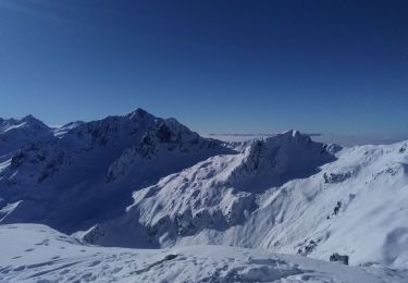 Excursión Esquí de fondo La Léchère - pointe des Arangles - Photo