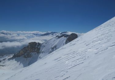 Randonnée Ski de randonnée Le Dévoluy - Tête de Vallon Pierra à ski - Photo