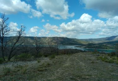 Trail Trail Aiguines - Entre Aiguines et le lac de Ste-croix - Photo