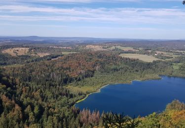 Tocht Paardrijden Le Frasnois - rando Jura 2020 route j6 - Photo