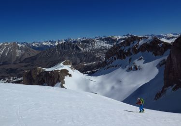 Tocht Ski randonnée Le Dévoluy - Tete de la Cluse par la Combe Ratin  - Photo