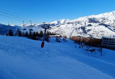 Randonnée Raquettes à neige Bourg-Saint-Maurice - Chantel les Arcs 1600 - Photo