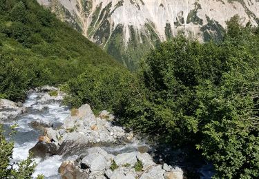Trail Walking Pralognan-la-Vanoise - Pralognan - Les Prioux  Lac de Chalet Clou - Photo