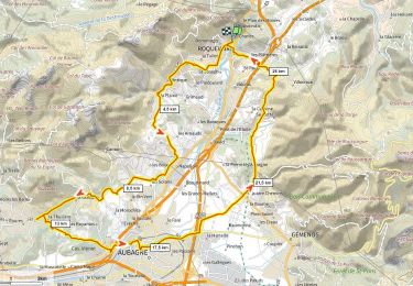 Randonnée Vélo de route Roquevaire - Pied du Garlaban D+520m - Photo