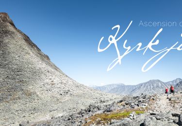 Randonnée Marche  - Ascension du Kyrkja - Photo