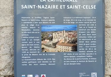 Tour Wandern Béziers - Écluse de Fonseranes,Cathédrale St Nazaire  - Photo