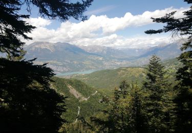 Tour Wandern Crots - 05 Boscodon sentier pyramides et belvédère 9km 410m - Photo