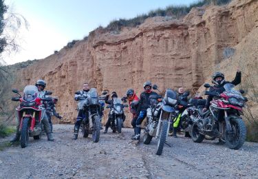 Randonnée Moto-cross Albolote - Wikiloc - Ruta Invernal Los Pistar - Photo