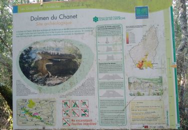 Tocht Stappen Saint-Remèze - 2020-09-14 : circuit des gorges de l’Ardèche  et dolmen de chanet - Photo