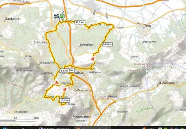 Randonnée Vélo de route Fuveau - Pichauris D+900m - Photo