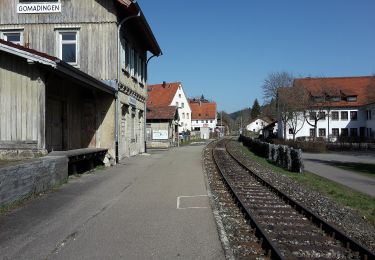 Randonnée A pied Gomadingen - Planetenweg - Photo