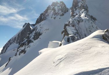 Tocht Ski randonnée La Léchère - vers le col des aiguillons et de la Valette  - Photo