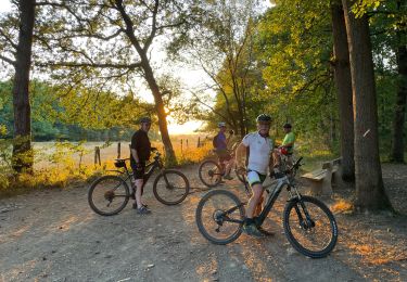 Trail Mountain bike Jalhay - 20220810 Yeyette à Mariomont  - Photo