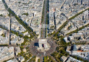 Tour Wandern Paris - Z 06 - Paris touristique - Arc de triomphe, musée d'Orsay - Photo