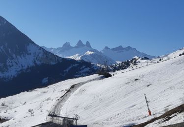 Trail Nordic walking Villarembert - pointe du Corbier - Photo