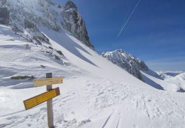 Trail Touring skiing Allemond - Brèche de la Roche fendue Est - Photo