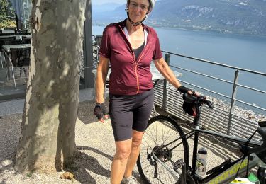 Randonnée Vélo de route Viviers-du-Lac - tour du lac du Bourget - Photo
