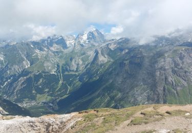 Trail Walking Pralognan-la-Vanoise - Le petit Mont blanc par le sentier des 100 virages - Photo